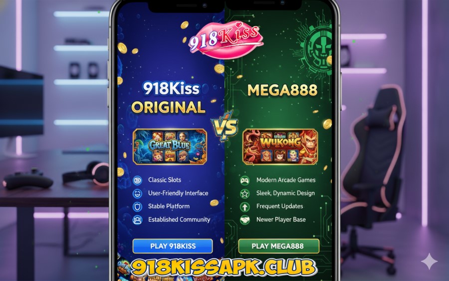 918Kiss Original vs Mega888 918Kiss Original vs Mega888